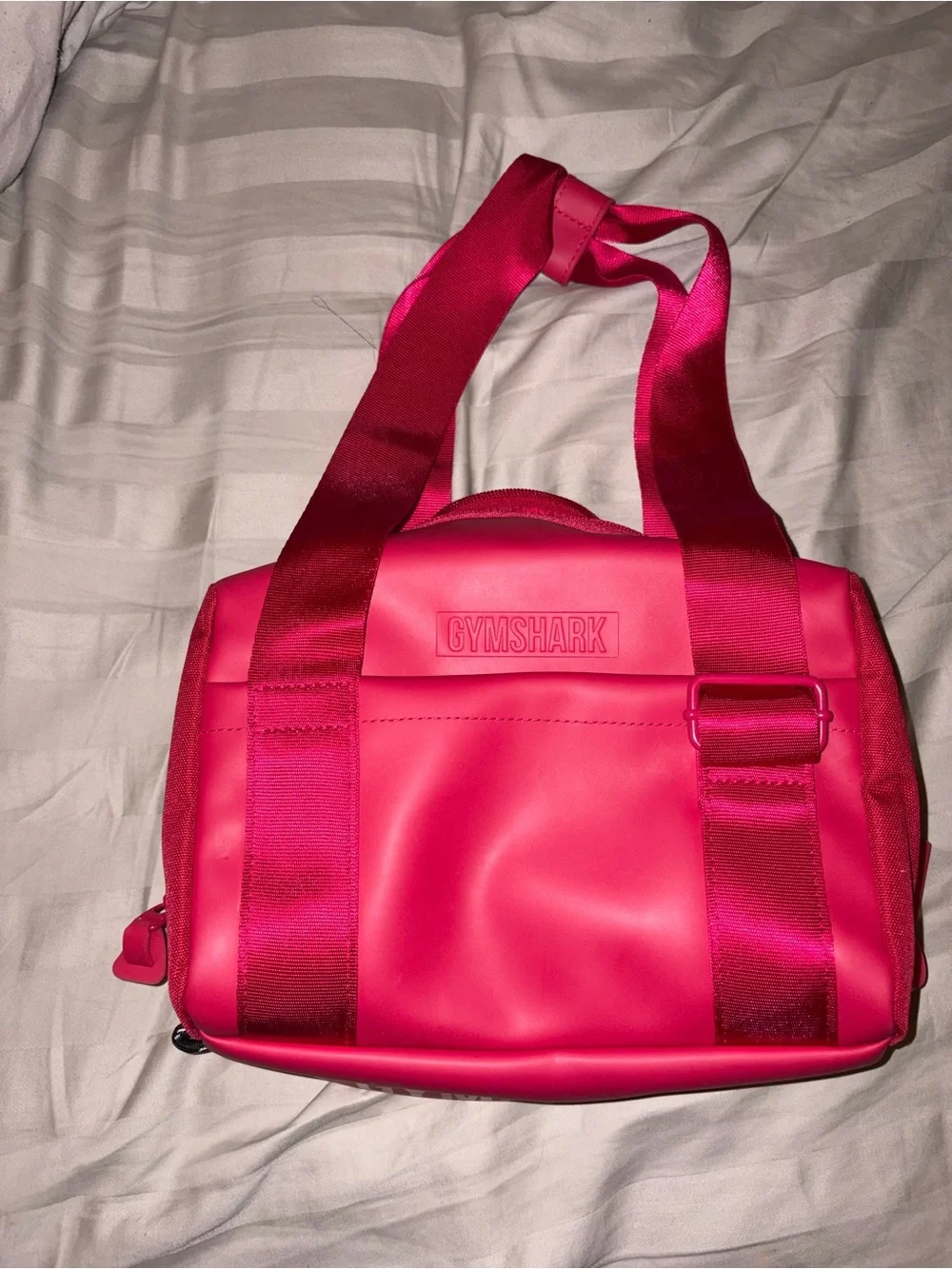 Gymshark Hot Pink Mini Duffle Bag